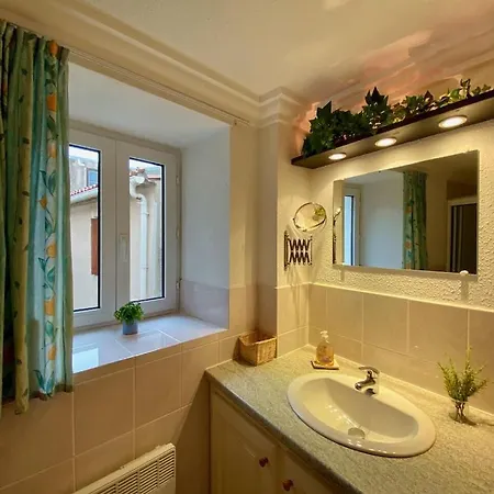 Centre Of Olonzac, 2 Bedrooms & Private Sunny Rooftop Terrace
