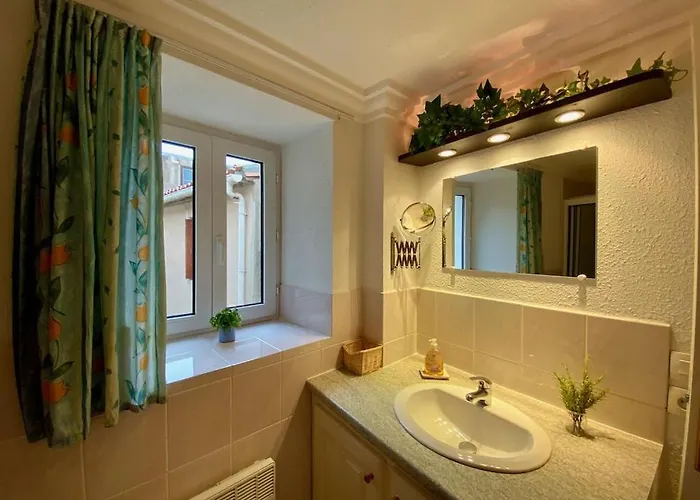 Centre Of Olonzac, 2 Bedrooms & Private Sunny Rooftop Terrace