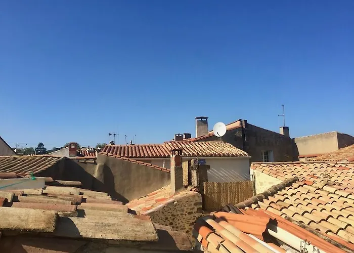 Centre Of Olonzac, 2 Bedrooms & Private Sunny Rooftop Terrace